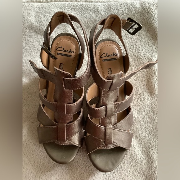Clarks Shoes Clarks Ladies Wedge Shoes Poshmark